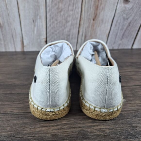 UGG Renada Stripe Women's Sz 9 M Slip On Espadrille Loafer White Multi (NIB) - Picture 4 of 9
